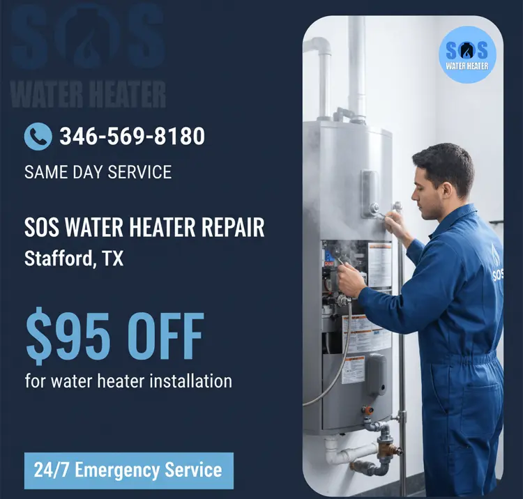 SOS Water Heater Stafford offer